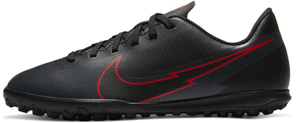 (Youth) Nike Mercurial Vapor 13 Club TF Turf 'Black Red' AT8177-060 Buy (Youth) Nike Mercurial Vapor 13 Club TF Turf 'Black Red' AT8177-060