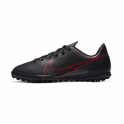 (Youth) Nike Mercurial Vapor 13 Club TF Turf 'Black Red'