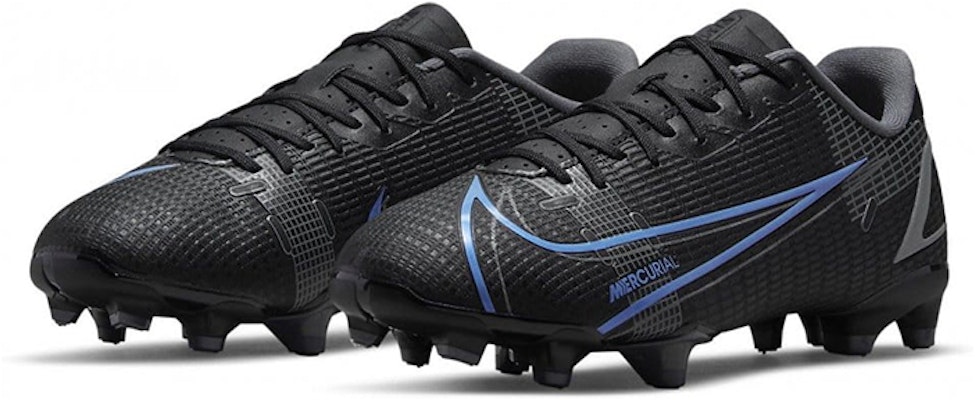 (Youth) Nike Mercurial Vapor 14 Academy FG MG 'Black Photo Blue' CV0811-004 Lookbook (Youth) Nike Mercurial Vapor 14 Academy FG MG 'Black Photo Blue' CV0811-004