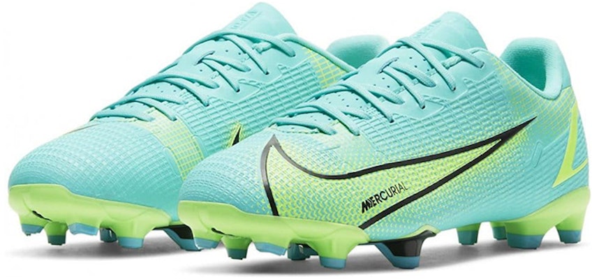 (Youth) Nike Mercurial Vapor 14 Academy FG MG 'Dynamic Turquoise Lime Glow' CV0811-403 Lookbook (Youth) Nike Mercurial Vapor 14 Academy FG MG 'Dynamic Turquoise Lime Glow' CV0811-403