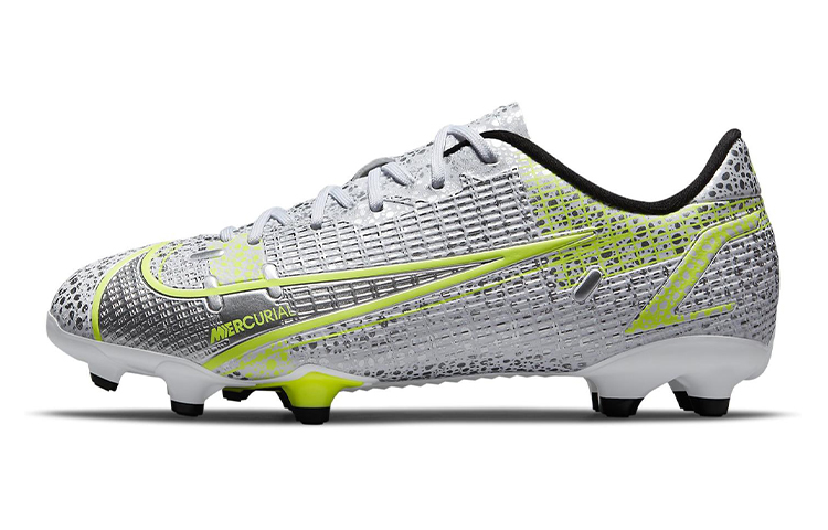 (Youth) Nike Mercurial Vapor 14 Academy FG MG 'Metallic Silver Volt' CV0811-107