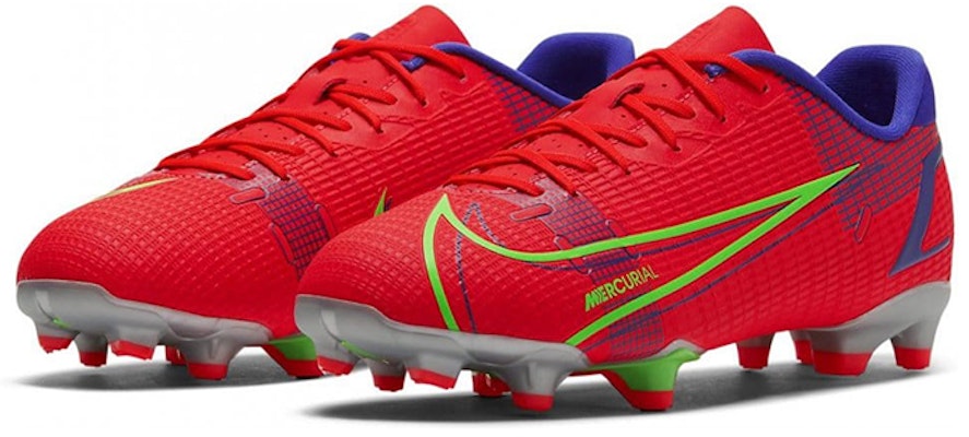 兒童 Nike JR Mercurial Vapor 14 刺客 14 Academy FG/MG 多場地足球鞋 紅色 Lookbook 兒童 Nike JR Mercurial Vapor 14 刺客 14 Academy FG/MG 多場地足球鞋 紅色