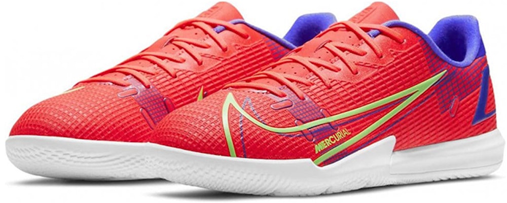 (JR) Nike Mercurial Vapor 14 Academy IC 'Jingga Putih Biru' CV0815-600 Lookbook (JR) Nike Mercurial Vapor 14 Academy IC 'Jingga Putih Biru' CV0815-600