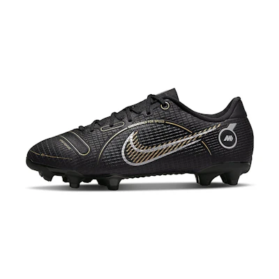 (Youth) Nike Mercurial Vapor 14 Academy MG 'Black Metallic Gold'