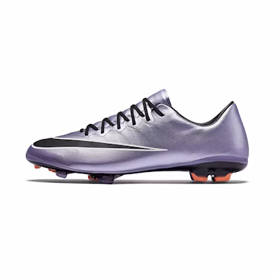 (Youth) Nike Mercurial Vapor X FG Firm Ground 'Purple Black White'