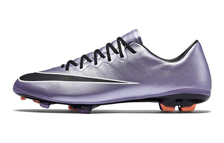 (Youth) Nike Mercurial Vapor X FG Firm Ground 'Purple Black White' 651620-580