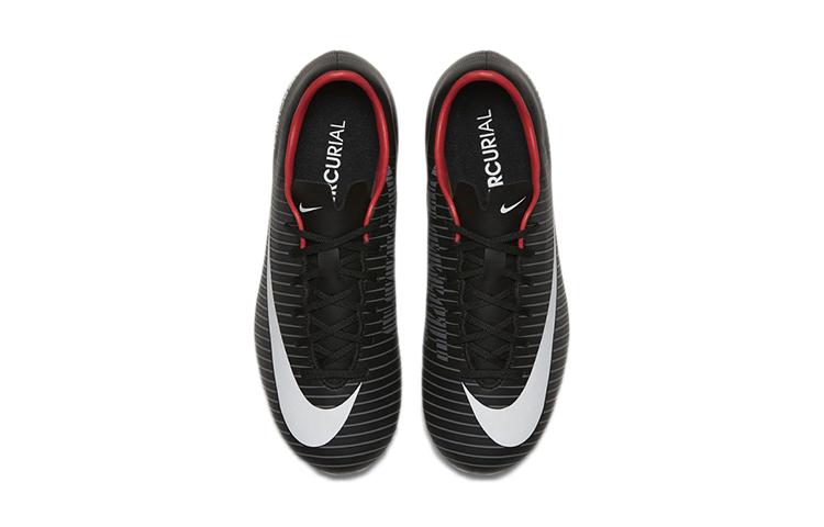 Shop (JR) Nike Mercurial Victory VI Terrain Ferme ''Noir Blanc Rouge'' 831945-002