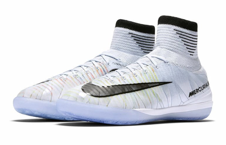 Lookbook 兒童 Nike JR Mercurialx Proximo 2 CR7 室內球場足球鞋 白黑