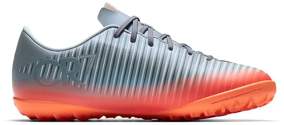 (JR) 耐克MercurialX Victory 6 CR7 TF '冷灰'足球鞋 852487-001 Order (JR) 耐克MercurialX Victory 6 CR7 TF '冷灰'足球鞋 852487-001