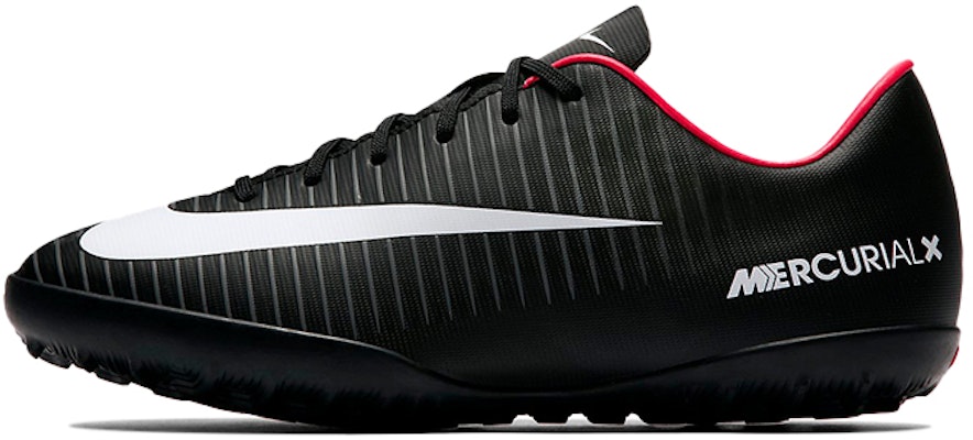 (JR) Nike Mercurialx Victory VI Turf 'Hitam Merah Putih' 831949-002 Buy (JR) Nike Mercurialx Victory VI Turf 'Hitam Merah Putih' 831949-002