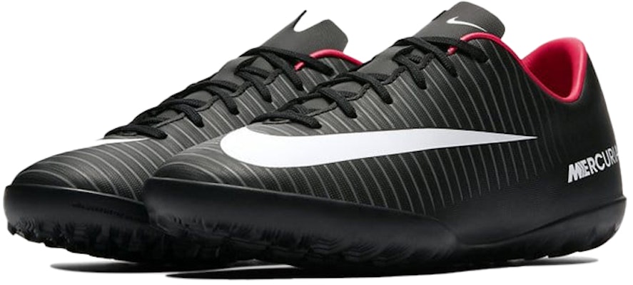 兒童 Nike JR Mercurialx Victory VI TF 草地足球鞋 黑紅色 Lookbook 兒童 Nike JR Mercurialx Victory VI TF 草地足球鞋 黑紅色