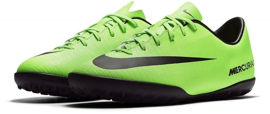 兒童 Nike JR MercurialX Victory 6 TF 草地足球鞋 綠黑 Lookbook 兒童 Nike JR MercurialX Victory 6 TF 草地足球鞋 綠黑