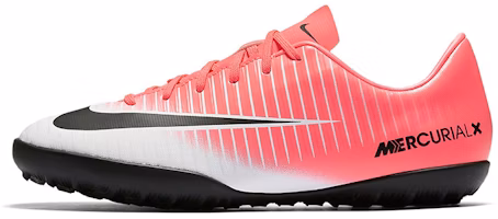 (Youth) Nike Mercurialx Victory VI Turf 'Pink White' 831949-601 (Youth) Nike Mercurialx Victory VI Turf 'Pink White' 831949-601