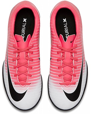 (JR) 나이키 머큐리얼X 빅토리 VI 터프 '핑크 화이트' (Nike MercurialX 빅토리 VI TF 핑크/화이트 is slightly shorter) 831949-601 Shop (JR) 나이키 머큐리얼X 빅토리 VI 터프 '핑크 화이트' (Nike MercurialX 빅토리 VI TF 핑크/화이트 is slightly shorter) 831949-601