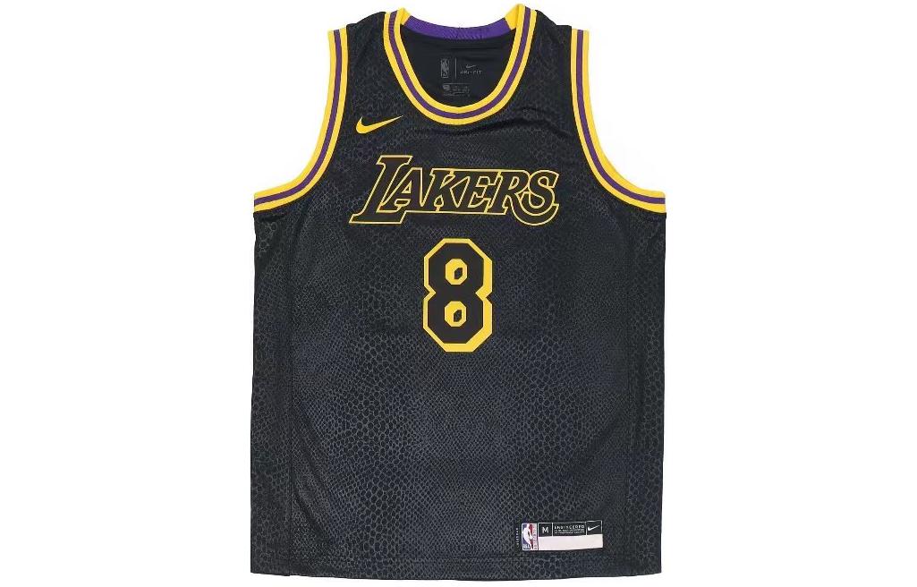 (Youth) Nike NBA City Edition Jersey Lakers Kobe 8&24 Mamba Tribute Youth Black 3Z2B7BYXP23-LAKKB
