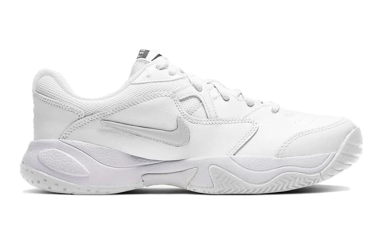 Order (JR) Nike NikeCourt Jr. Lite 2 Older ''Chaussures de Tennis'' Blanc Gris CD0440-102