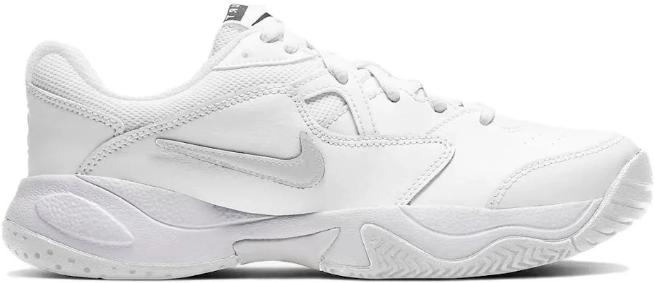 (JR) Nike NikeCourt Jr. Lite 2 Older ''Chaussures de Tennis'' Blanc Gris CD0440-102 Order (JR) Nike NikeCourt Jr. Lite 2 Older ''Chaussures de Tennis'' Blanc Gris CD0440-102