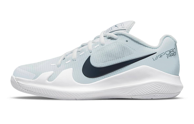 (Youth) Nike NikeCourt Vapor Pro 'Pure Platinum Obsidian' CV0863-007