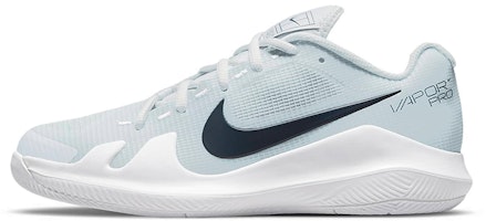 (Youth) Nike NikeCourt Vapor Pro 'Pure Platinum Obsidian' CV0863-007 (Youth) Nike NikeCourt Vapor Pro 'Pure Platinum Obsidian' CV0863-007
