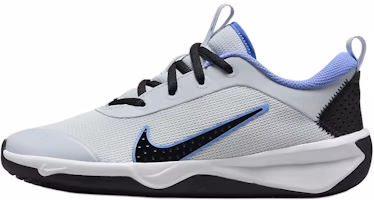 (Youth) Nike Omni Multi-Court 'Football Grey Royal Pulse' DM9027-009 (Youth) Nike Omni Multi-Court 'Football Grey Royal Pulse' DM9027-009