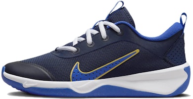 (Youth) Nike Omni Multi-Court 'Midnight Navy Saturn Gold' DM9027-404 (Youth) Nike Omni Multi-Court 'Midnight Navy Saturn Gold' DM9027-404