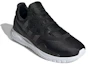 Shop 大童 adidas originals Flex系列 J 透氣 低筒 兒童跑步鞋 夜空黑