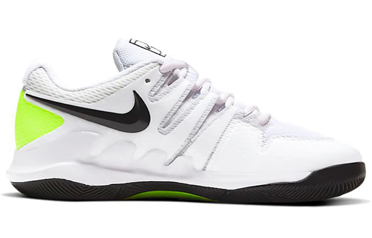 (Youth) Nike ourt Jr. Vapor X White/Black/Green