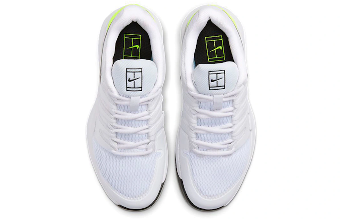 (Youth) Nike ourt Jr. Vapor X White/Black/Green