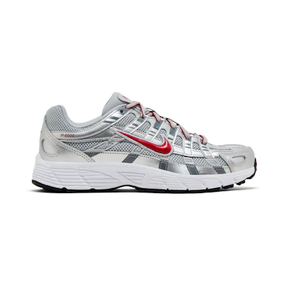 (Youth) Nike P-6000 'Metallic Silver Gym Red'