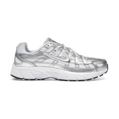 (Youth) Nike P-6000 'White Metallic Silver'