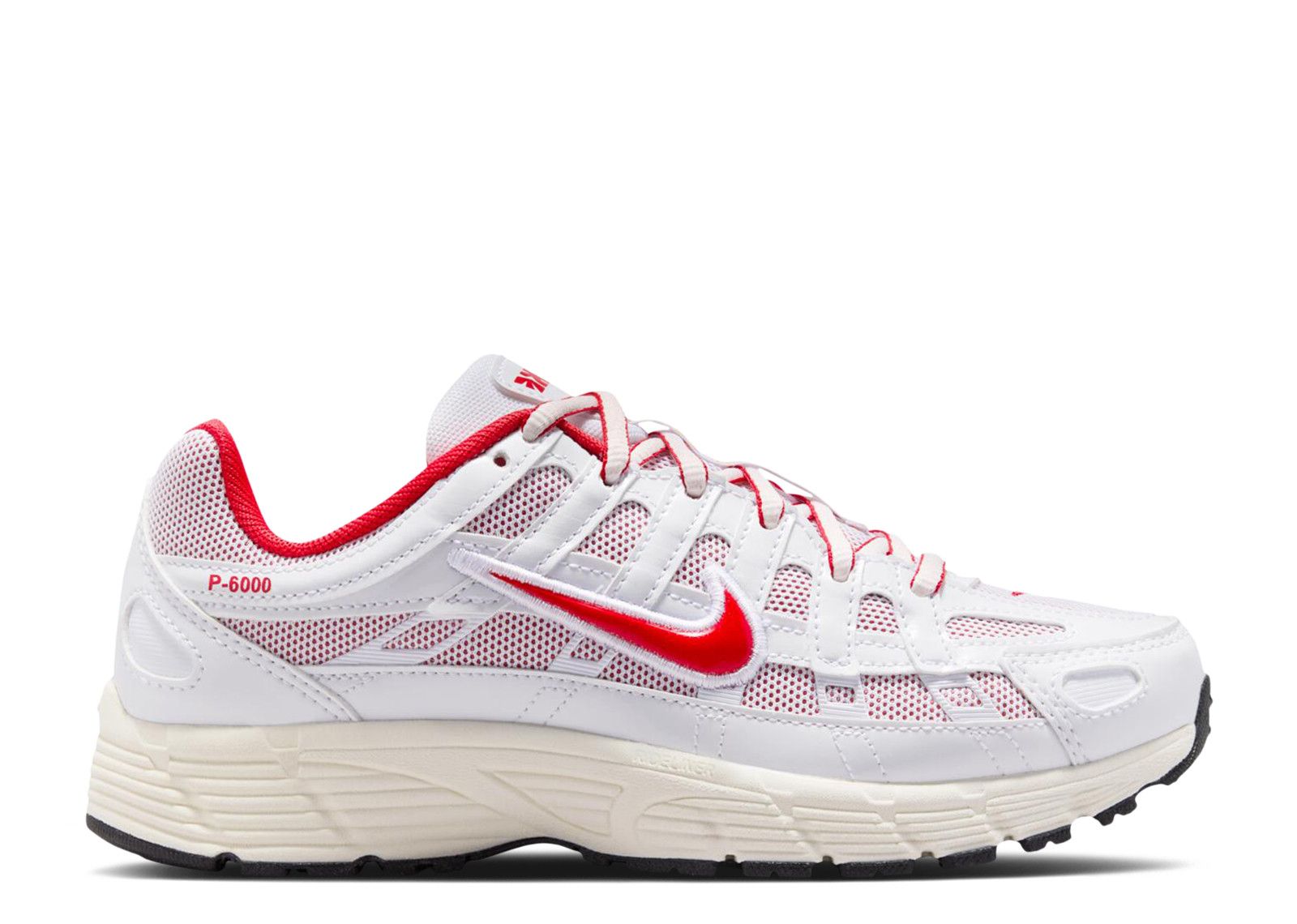 (Youth) Nike P-6000 'White University Red Sail' IQ1134-161