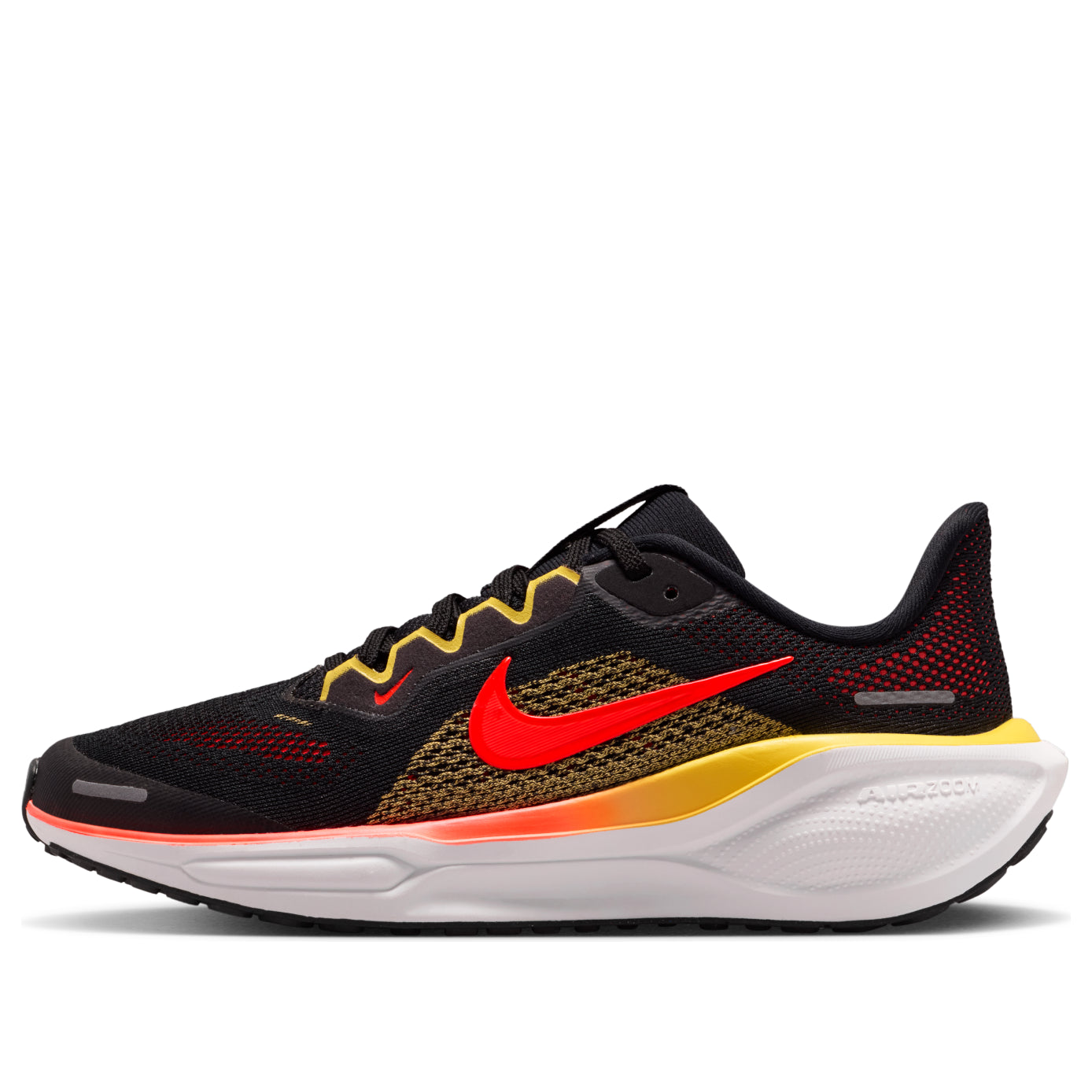 (Youth) Nike Pegasus 41 'Black Glossy Deep Red' FN5041-005