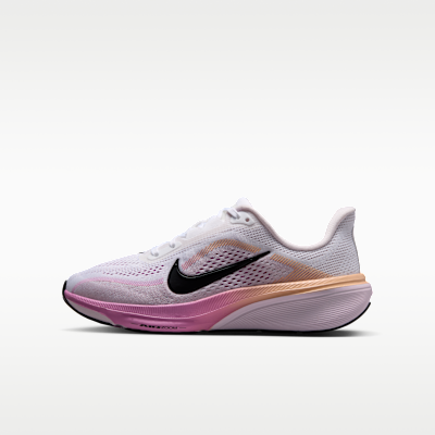 (Youth) Nike Pegasus 42 White/Bleached Lilac/Sunset Haze/Black IH2306-103