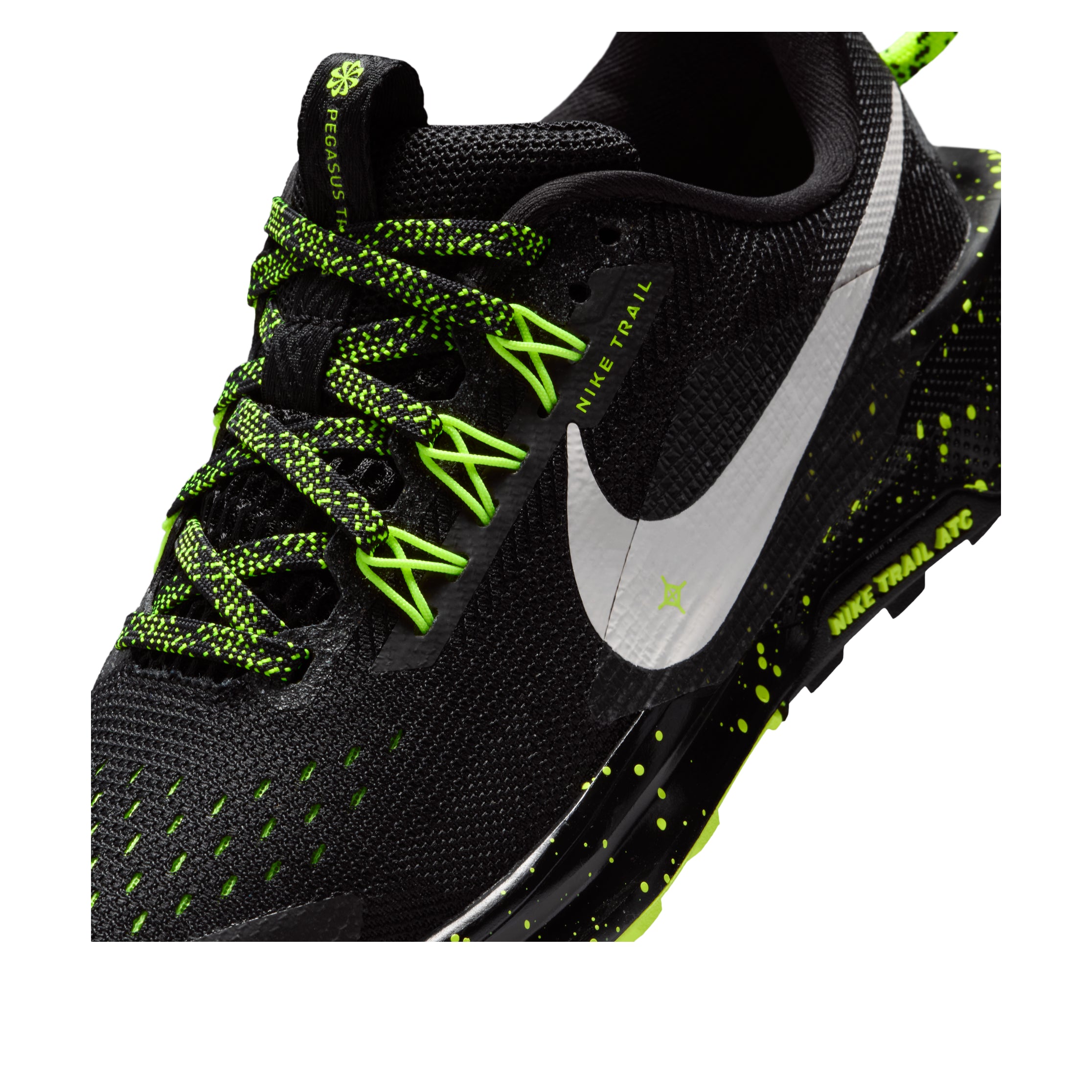Purchase (JR) Nike Pegasus Trail 5 ''Zwart Volt'' FV5638-006