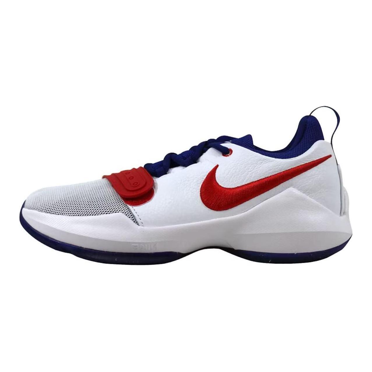 Details for 大童 Nike PG 1 氣墊透氣 低筒 兒童籃球鞋 白色