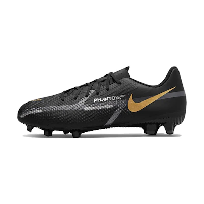 (Youth) Nike Phantom GT2 Academy MG 'Black Metallic Gold'