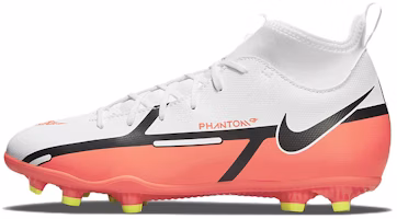 (Youth) Nike Phantom GT2 Club Dynamic Fit MG 'White Orange' DC0822-167 (Youth) Nike Phantom GT2 Club Dynamic Fit MG 'White Orange' DC0822-167