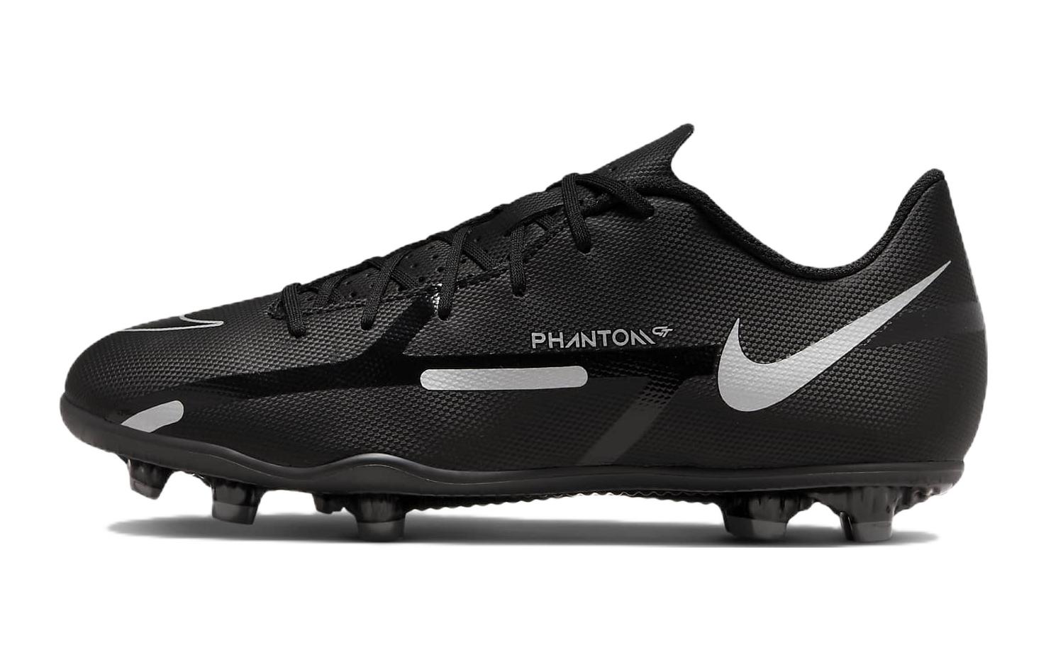 (Youth) Nike Phantom GT2 Club MG 'Black Metallic Silver' DC0823-007