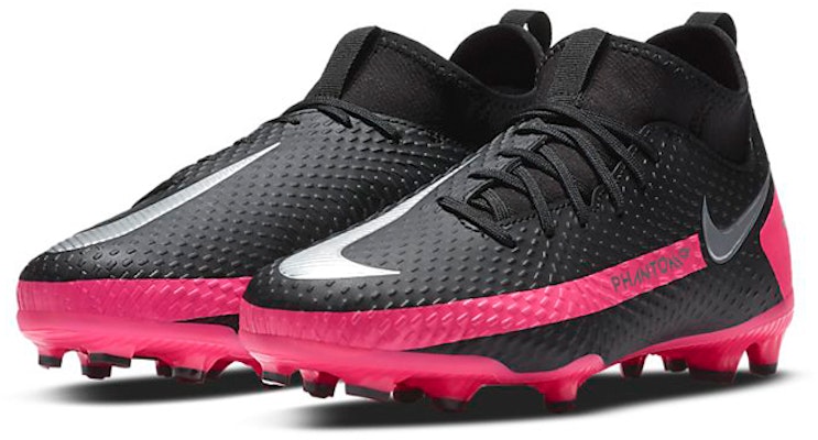 (Youth) Nike Phantom GT Academy DF MG 'Black Pink Blast' CW6694-006 Lookbook (Youth) Nike Phantom GT Academy DF MG 'Black Pink Blast' CW6694-006
