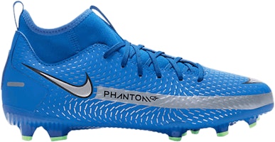 (Youth) Nike Phantom GT Academy DF MG 'Photo Blue Metallic Silver' CW6694-400 (Youth) Nike Phantom GT Academy DF MG 'Photo Blue Metallic Silver' CW6694-400