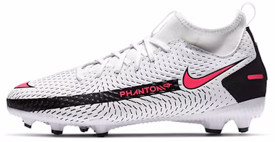 (Youth) Nike Phantom GT Academy DF MG 'White Pink Blast' CW6694-160 (Youth) Nike Phantom GT Academy DF MG 'White Pink Blast' CW6694-160