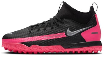 (Youth) Nike Phantom GT Academy DF TF Turf 'Black Pink' CW6695-006 (Youth) Nike Phantom GT Academy DF TF Turf 'Black Pink' CW6695-006