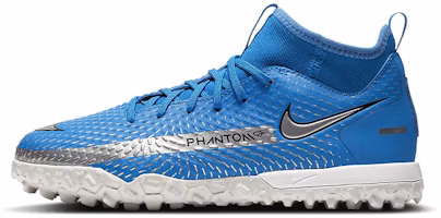 (Youth) Nike Phantom GT Academy DF TF Turf 'Blue Silver' CW6695-400 (Youth) Nike Phantom GT Academy DF TF Turf 'Blue Silver' CW6695-400