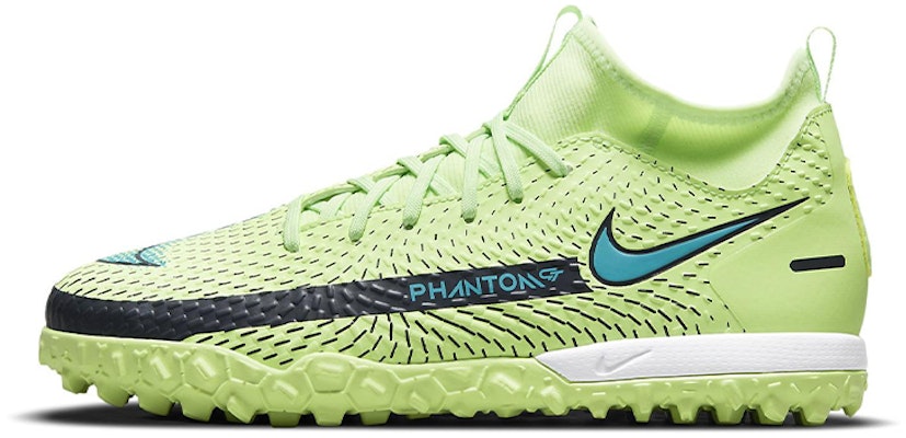 (Youth) Nike Phantom GT Academy DF TF Turf 'Fluorescent Green Blue White' CW6695-303 Buy (Youth) Nike Phantom GT Academy DF TF Turf 'Fluorescent Green Blue White' CW6695-303