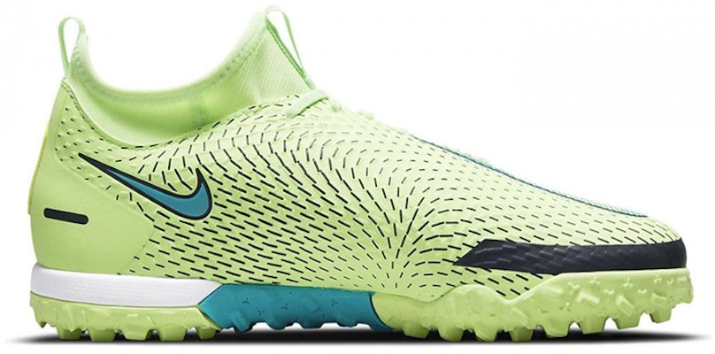 (Youth) Nike Phantom GT Academy DF TF Turf 'Fluorescent Green Blue White' CW6695-303 Order (Youth) Nike Phantom GT Academy DF TF Turf 'Fluorescent Green Blue White' CW6695-303