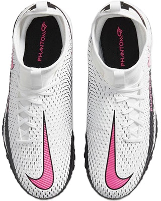(Youth) Nike Phantom GT Academy DF TF White Black Pink Blast CW6695-160 Shop (Youth) Nike Phantom GT Academy DF TF White Black Pink Blast CW6695-160