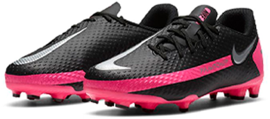(Youth) Nike Phantom GT Academy FG MG 'Black Pink Blast' CK8476-006 Lookbook (Youth) Nike Phantom GT Academy FG MG 'Black Pink Blast' CK8476-006