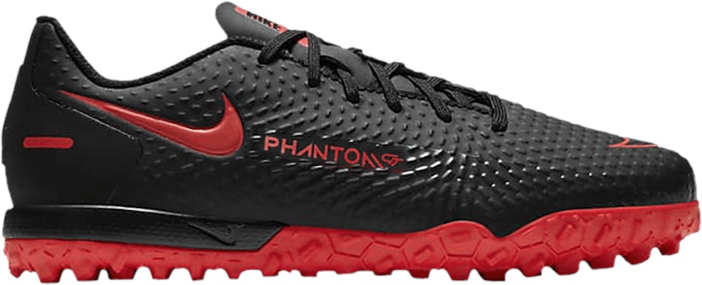 (JR) Nike Phantom GT Academy Turf 'Hitam Chile Merah' CK8484-060 Buy (JR) Nike Phantom GT Academy Turf 'Hitam Chile Merah' CK8484-060