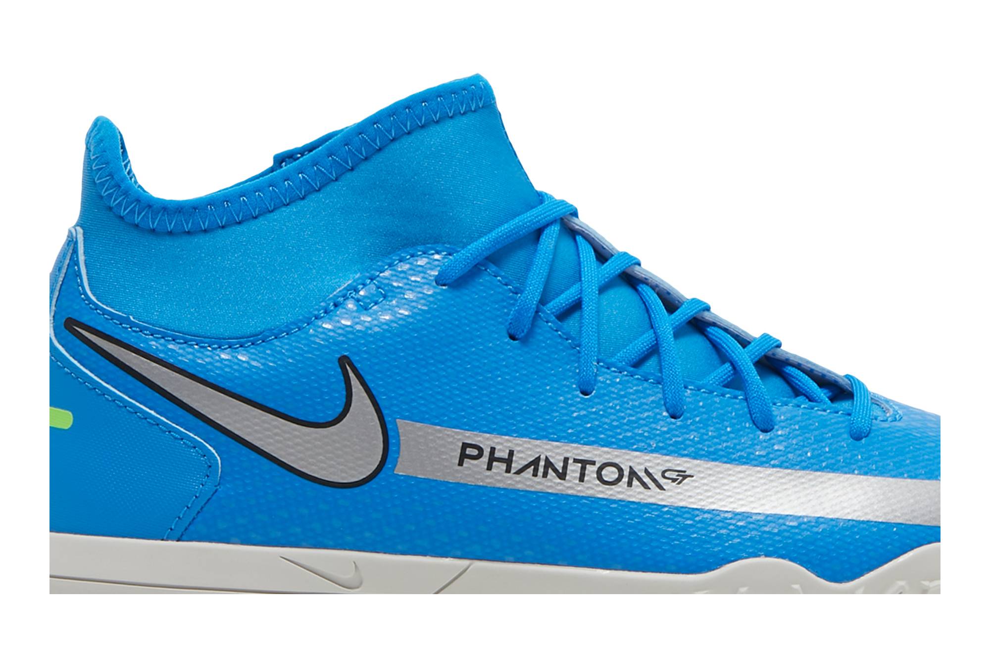 Order (JR) Nike Phantom GT Club DF TF 'Azul Foto Plata Metálica' CW6729-400