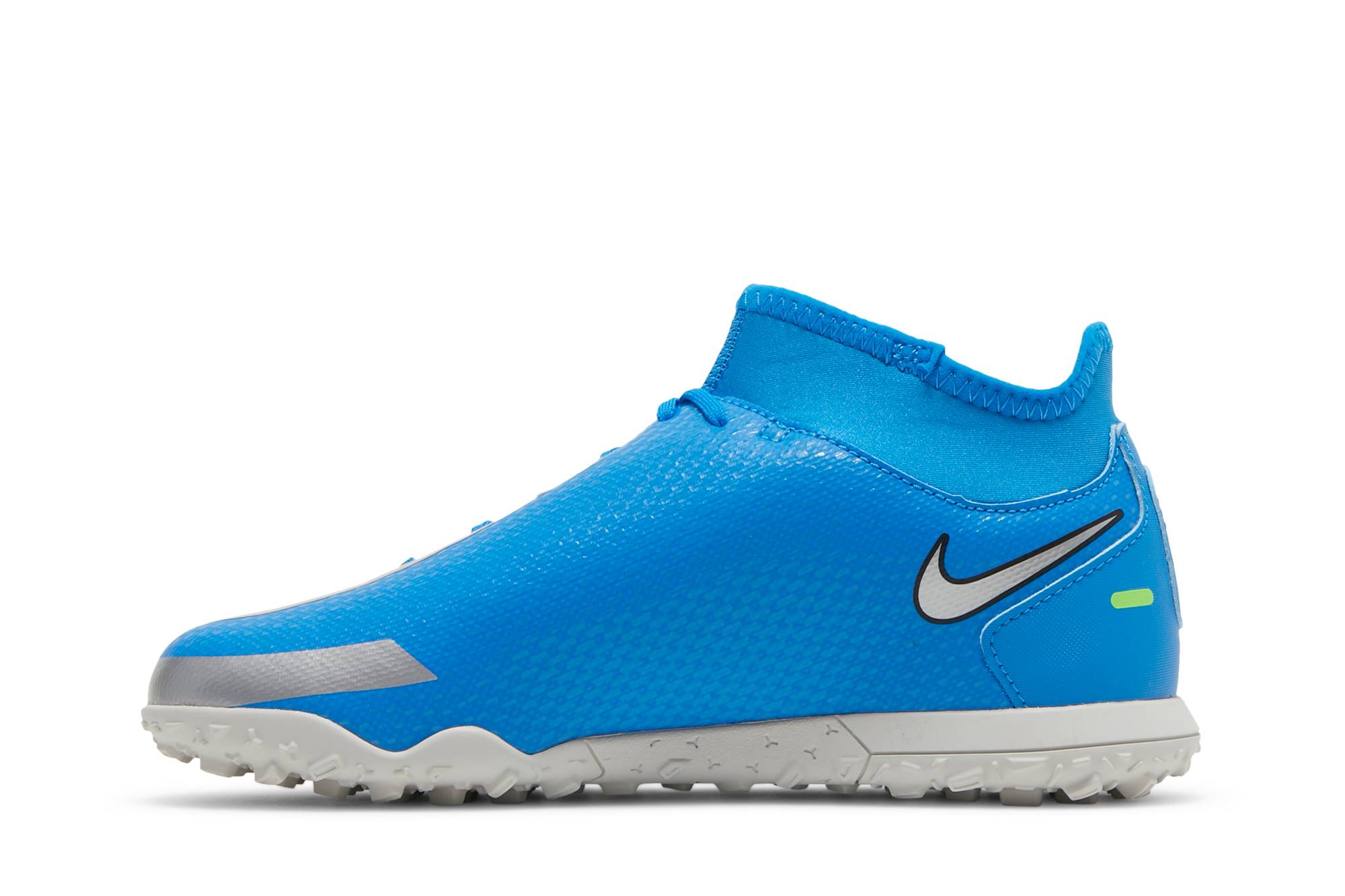 Lookbook (JR) Nike Phantom GT Club DF TF 'Azul Foto Plata Metálica' CW6729-400